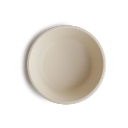 Mushie® Silicone Suction Bowl Ivory