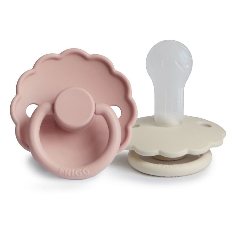 Picture of Frigg® Daisy Pacifiers Silicone Blush/Cream 