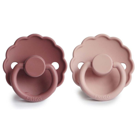Picture of Frigg® Daisy Pacifiers  Silicone Blush/Woodchuck 