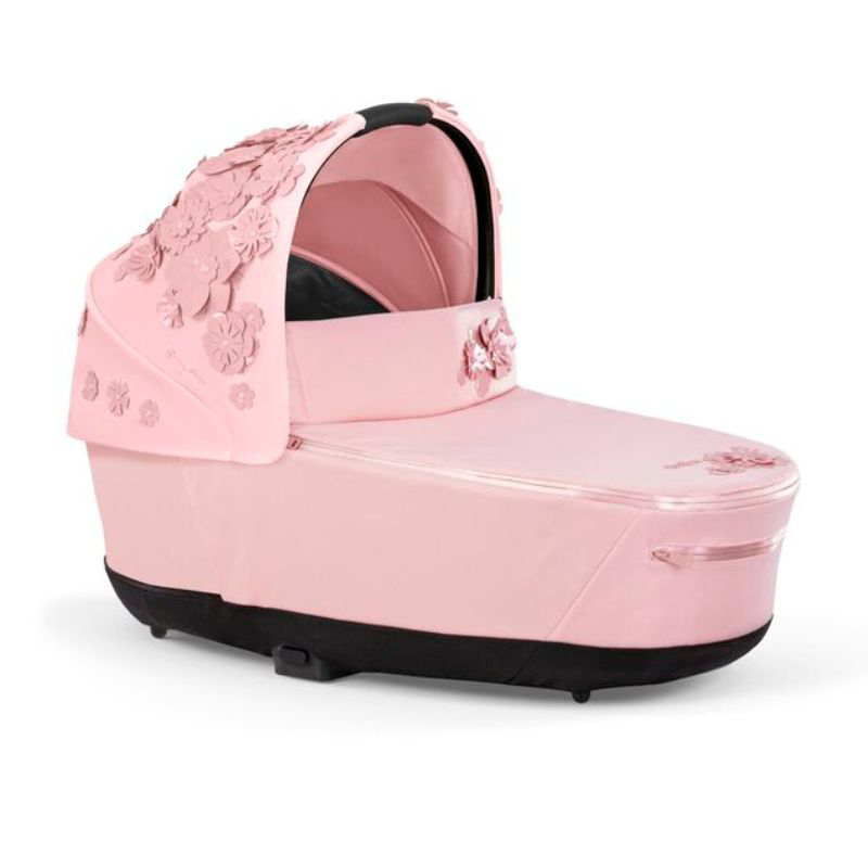 Picture of Cybex Fashion® Priam Lux Carry Cot Simply Flowers Pale Blush