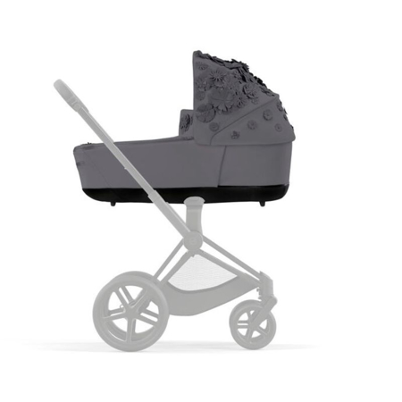 Picture of Cybex Fashion® Priam Lux Carry Cot Simply Flowers Dream Grey