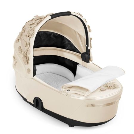 Cybex Fashion® Mios Lux Carry Cot Simply Flowers Nude Beige