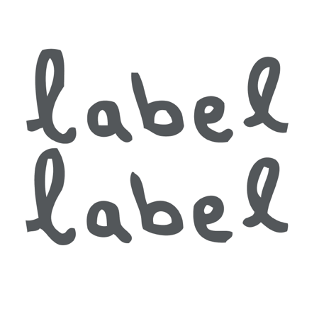 Picture of Label Label® Rainbow Puzzle Cloud Blue