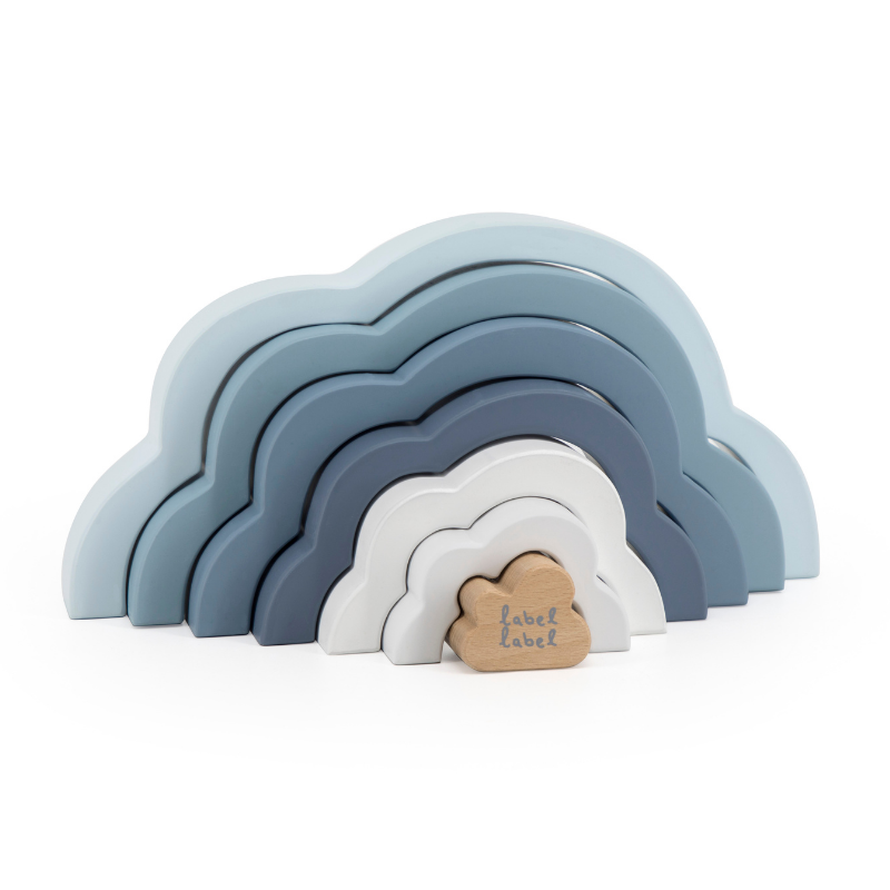 Picture of Label Label® Rainbow Puzzle Cloud Blue