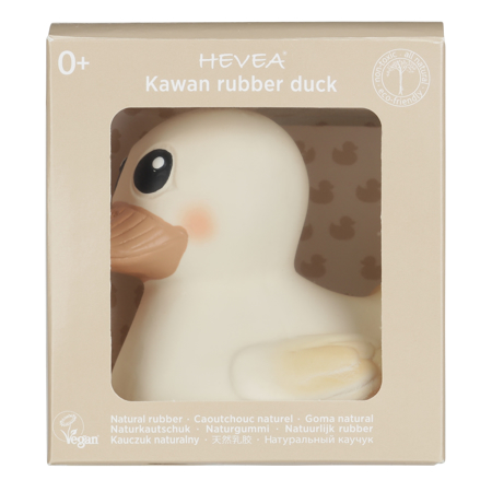 Picture of Hevea® Mini Rubber Duck Eggnog White