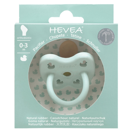 Picture of Hevea® Pacifier Orthodontic (0-3m) Mellow Mint
