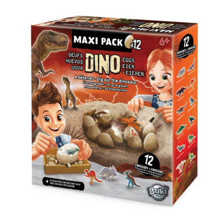 Picture of Buki® Dino Mega Egg Maxi Pack