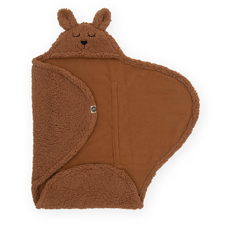Picture of Jollein® Wrap blanket Bunny Caramel 105x100