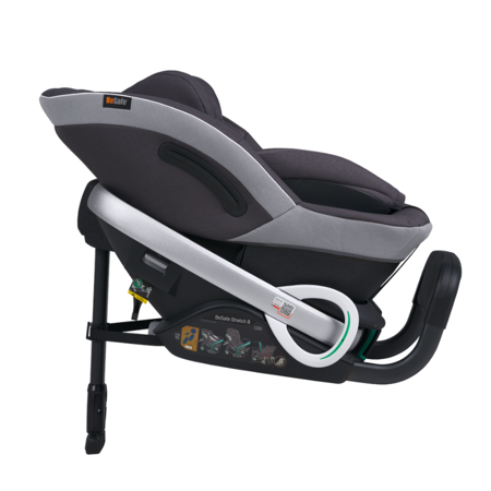 Picture of Besafe® Toddler Car Seat Stretch B 1/2/3 (40-125 cm) Metallic Mélange