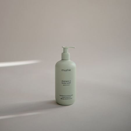 Mushie® Baby Shampoo & Body Wash (Cosmos) Green Lemon 400 ml