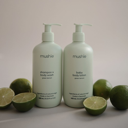 Picture of Mushie® Baby Shampoo & Body Wash (Cosmos) Green Lemon 400 ml