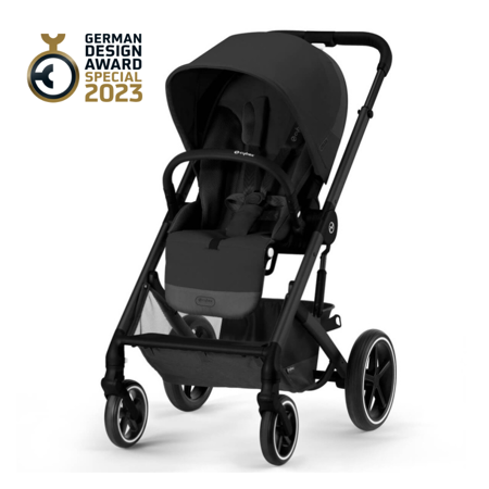 Picture of Cybex® Stroller Balios S Lux (0-22 kg) Moon Black (Black Frame)