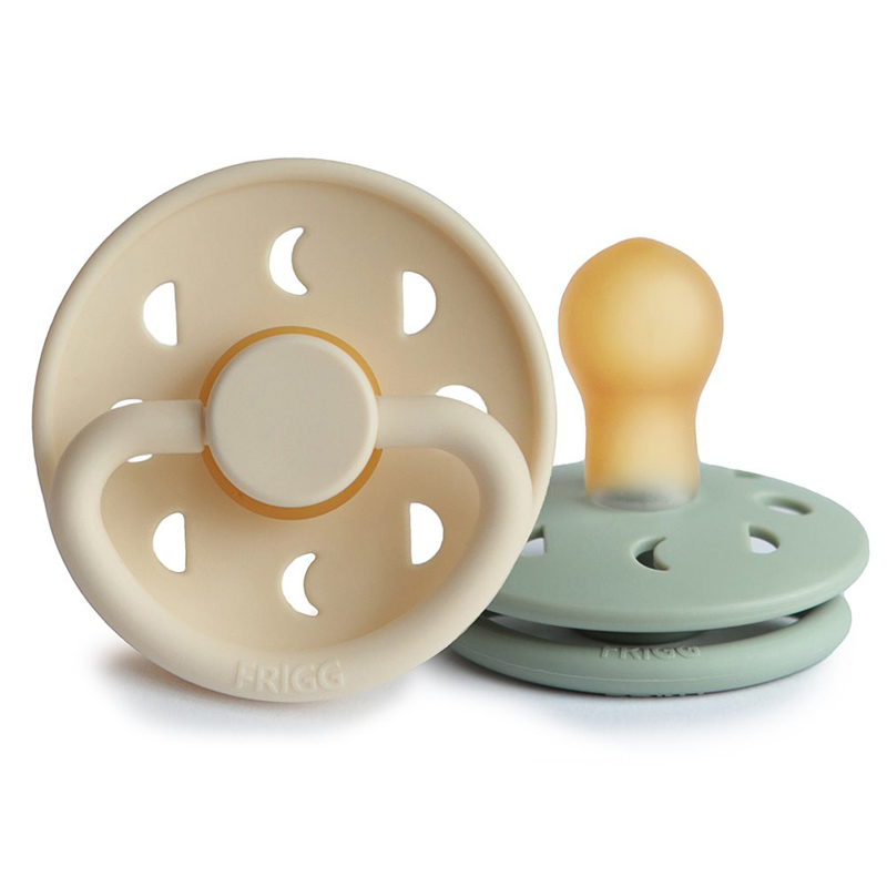 Picture of Frigg® Pacifiers Latex Moon Cream/Sage