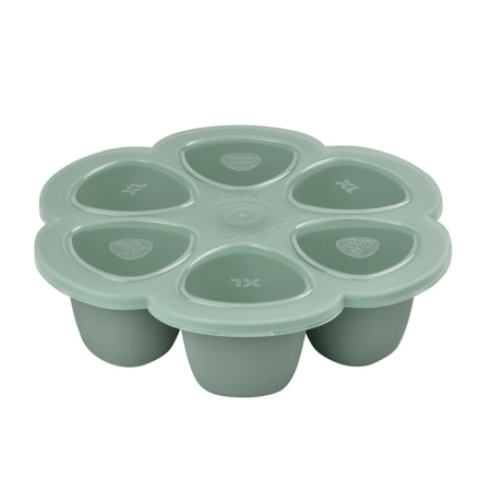 Picture of Beaba® Multiportions Silicone 6/1 150ml Sage Green