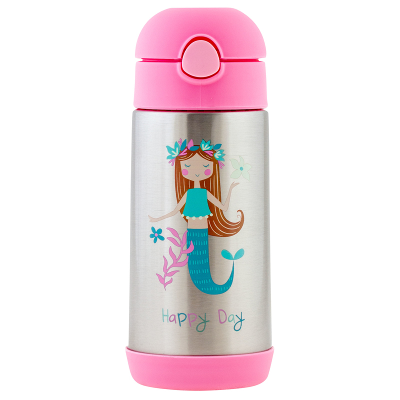 Picture of Stephen Joseph® Double Wall Stainless Steel Bottle Mermaid