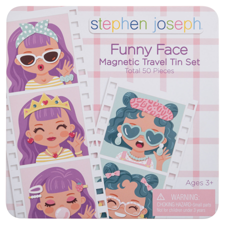Picture of Stephen Joseph® Funny Faces Magnetic Set Girl