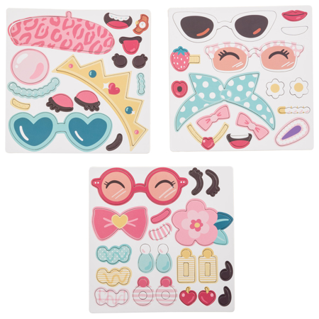 Picture of Stephen Joseph® Funny Faces Magnetic Set Girl