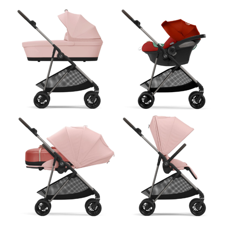 Picture of Cybex® Stroller Melio™ (0-15 kg) Hibiscus Red