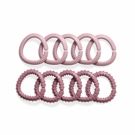 Picture of Sebra® Toy links Blossom Pink 10 pcs