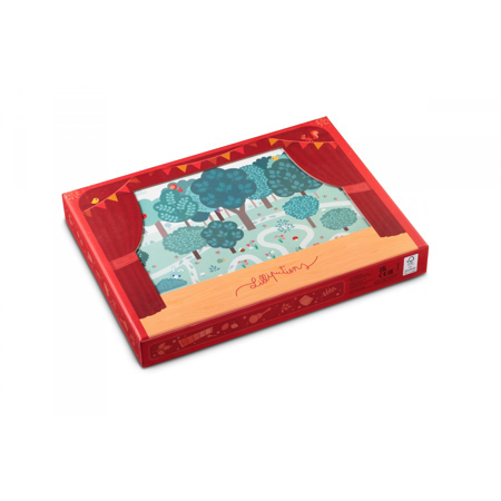 Lilliputiens®  Expand Magnetic theatre Little Red Riding Hood