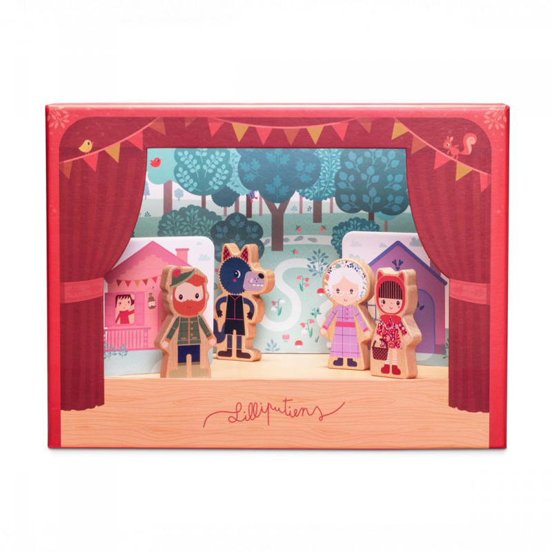 Picture of Lilliputiens®  Expand Magnetic theatre Little Red Riding Hood