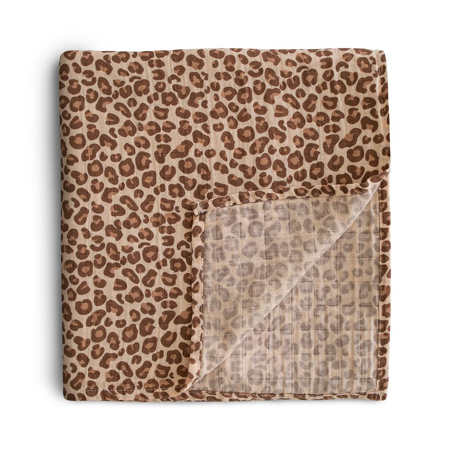 Picture of Mushie® Swaddle Leopard 120x120