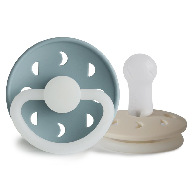 Picture of Frigg® Moon Phase Pacifiers Stone Blue Night/Cream Night