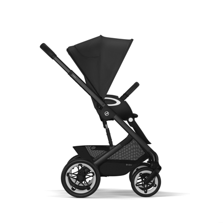 Picture of Cybex® Baby stroller Talos S LUX (0-22 kg) - Moon Black (Black Frame)