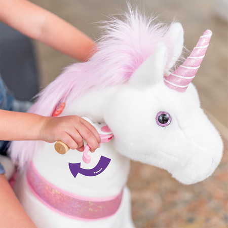 Picture of PonyCycle® Horse on the wheels - Pink Unicorn (4-8Y)