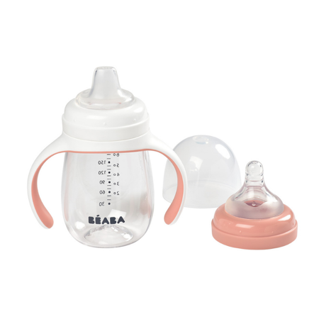Beaba® Learning cup 2in1 210ml Old Pink
