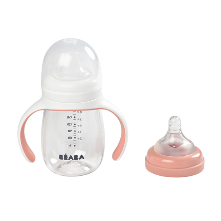 Picture of Beaba® Learning cup 2in1 210ml Old Pink