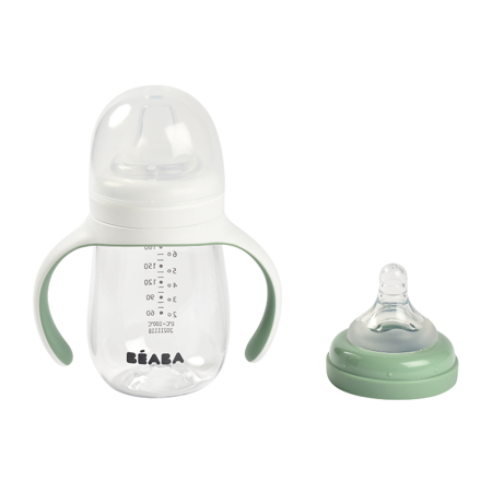 Beaba® Learning cup 2in1 210ml Sage Green