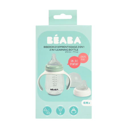 Picture of Beaba® Learning cup 2in1 210ml Sage Green
