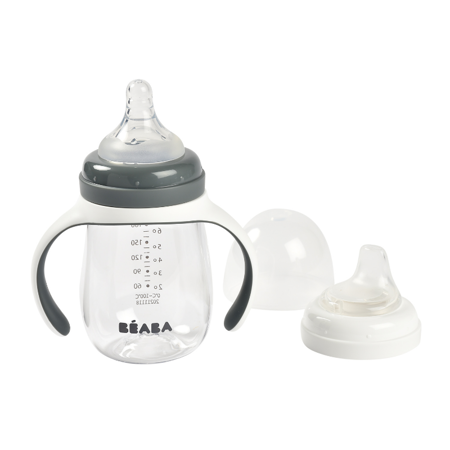 Picture of Beaba® Learning cup 2in1 210ml Mineral Grey