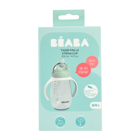 Picture of Beaba® Straw cup 300ml Sage Green