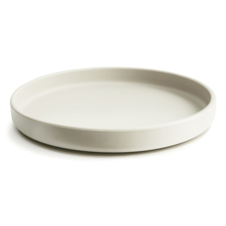 Mushie® Classic Silicone Plate - Ivory