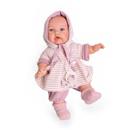 Antonio Juan® Petit Rosa Realistic doll with sounds and soft textile body 27cm