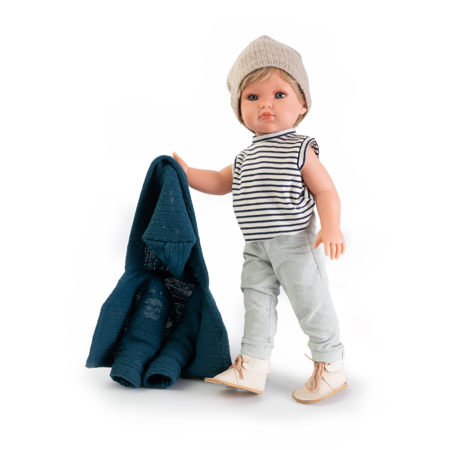 Picture of Antonio Juan® Ben On The Mountain doll with soft textile body 45cm