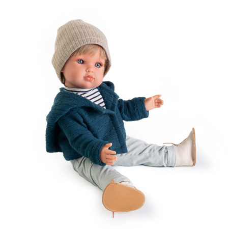 Picture of Antonio Juan® Ben On The Mountain doll with soft textile body 45cm