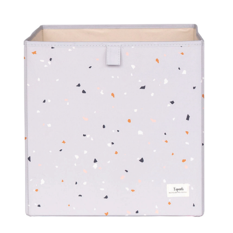 Picture of 3Sprouts® Toy Storage Box Terrazzo Light Gray