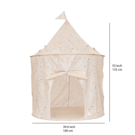 3Sprouts® Fabric play tent Terrazzo Cream