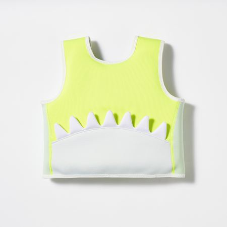 SunnyLife® Swim Vest 3-6 EU Shark Tribe Blue Neon Citrus