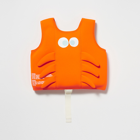 SunnyLife® Swim Vest 2-3 EU Sonny the Sea Creature Neon Orange