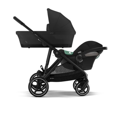 Picture of Cybex® Baby Stroller Gazelle™ S Moon Black (Black Frame)