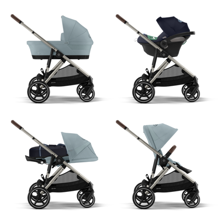Cybex® Baby Stroller Gazelle™ S Sky Blue (Taupe Frame)