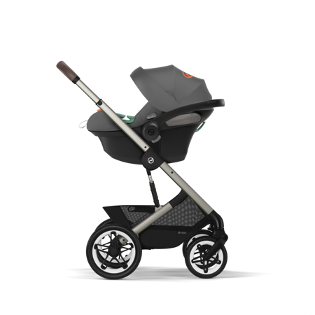 Picture of Cybex® Baby stroller Talos S LUX (0-22 kg) Lava Grey (Silver Frame)