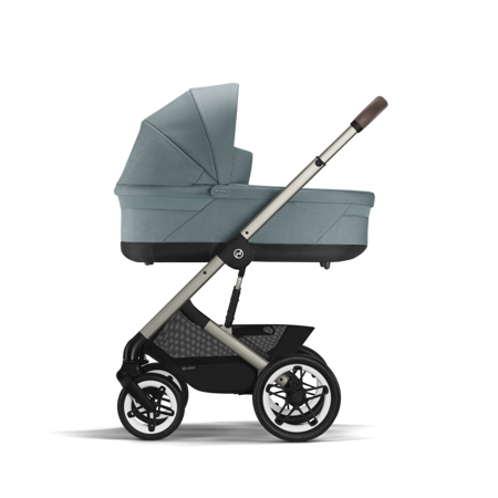 Cybex® Baby stroller Talos S LUX (0-22 kg) Sky Blue (Taupe Frame)