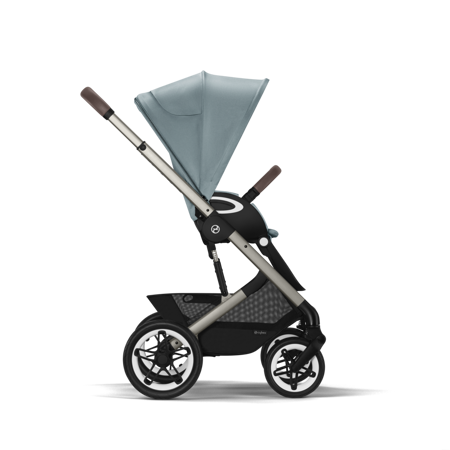 Picture of Cybex® Baby stroller Talos S LUX (0-22 kg) Sky Blue (Taupe Frame)