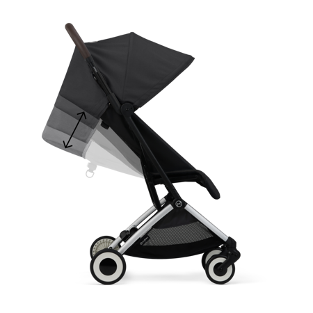 Picture of Cybex® Buggy Stroller Orfeo (0-22kg) Moon Black