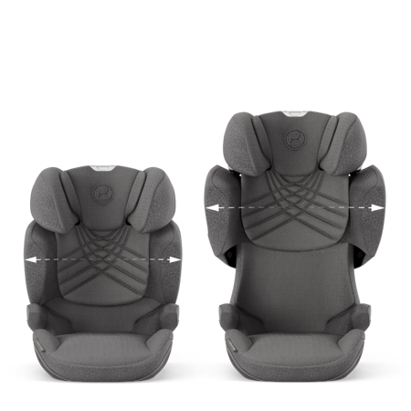 Picture of Cybex Platinum® Car Seat Solution T i-Fix 2/3 (15-36kg) PLUS Mirage Grey